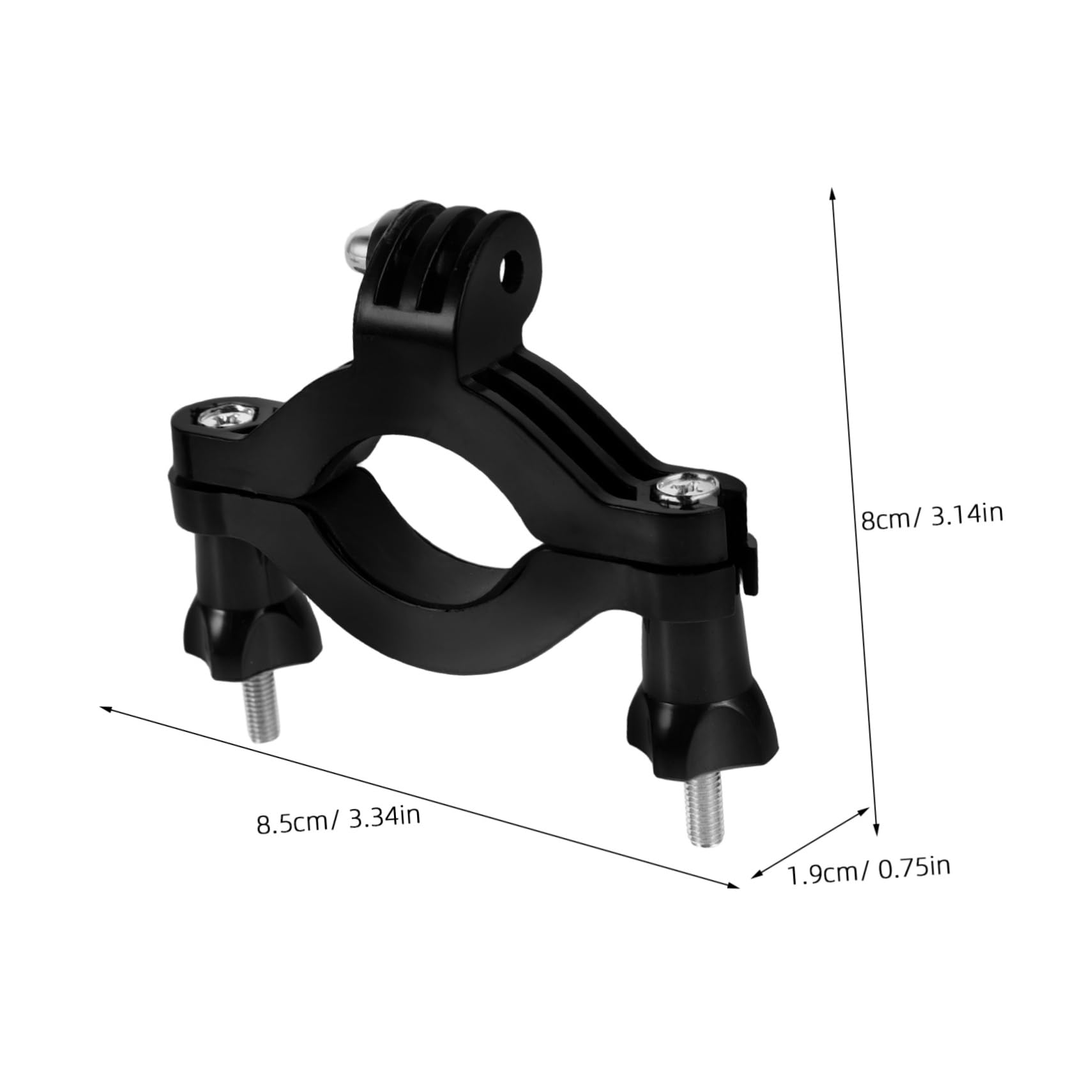Cabilock Bikes Camera Mount Holder Motorcycle Action Camera Bracket for Durable Design for Optimal Shooting Angles Easy Installation for Biking Adventures