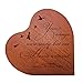 Lifesong Milestones Personalized Cherry Wooden Heart Urn Keepsake Box Urns for Human Ashes Adult Female Urns for Ashes Adult Male Engraved Memorial Gifts for Loss of a Love One Heart Shape Urn Box