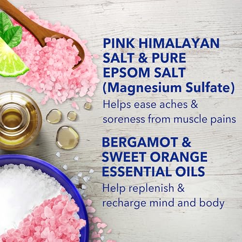 Dr Teal's Epsom Salt Magnesium Soak, Restore & Replenish with Pink Himalayan Salt, 3 lbs - image 6