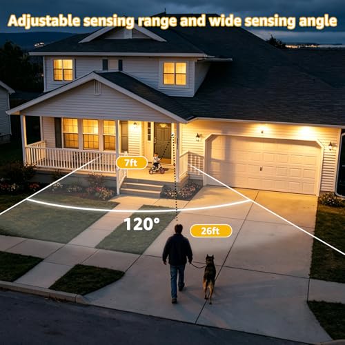 Image of Greencycle Motion Sensor Outlet Plug 2 Sets,Wireless Sensor Auto Lighting