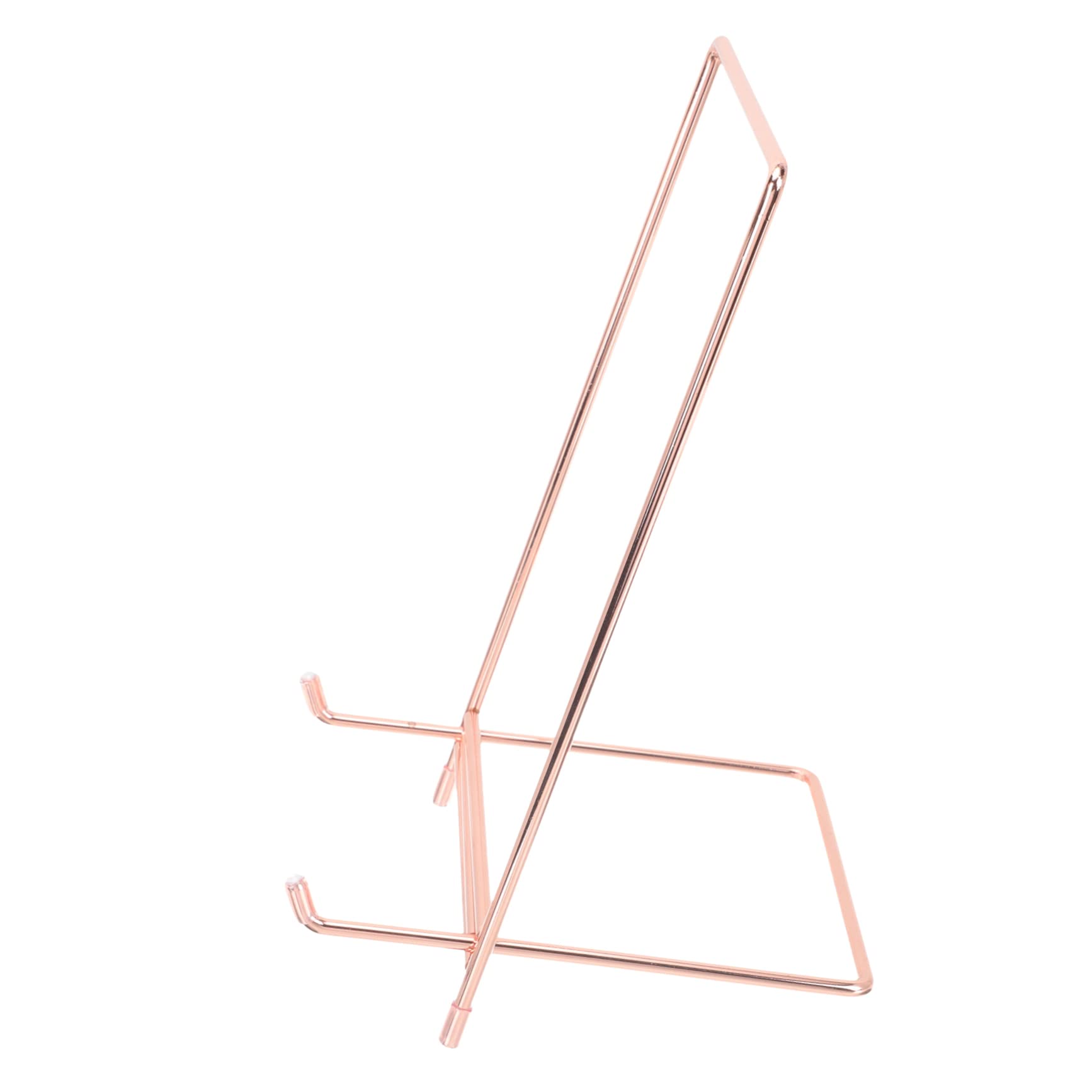 PRETYZOOM Decorative Plate Stand Elegant Display Holder for Art Recipe Books Tablets Versatile Tabletop Easel for Home Office Weddings and Stable Design