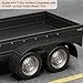 2Pcs Tandem Trailer Fender Double Axle Compatible with 13-15 Inch Wheels Teardrop Pair Enclosed Trailers 66