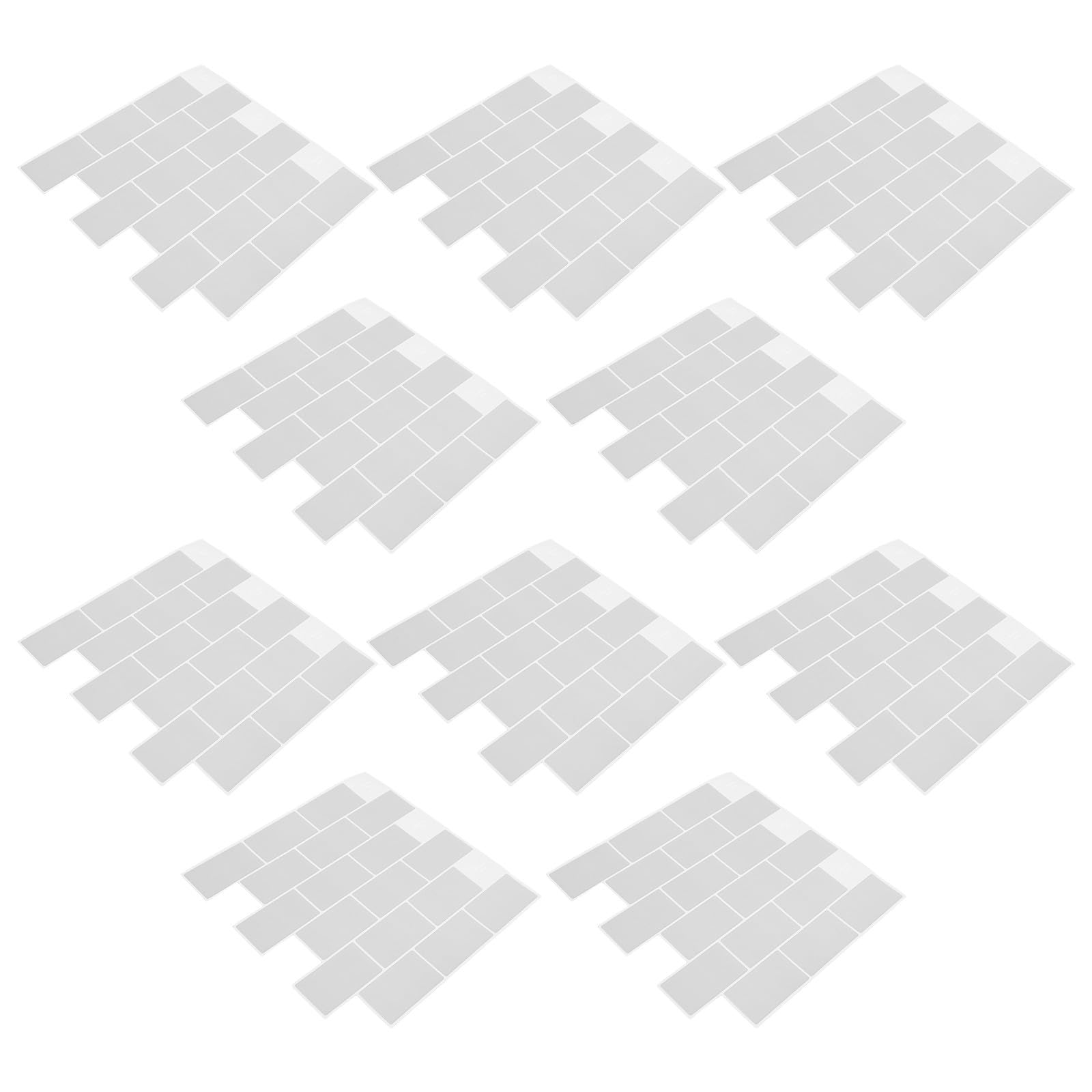 Papier Peint Carrelage 10 Feuilles 3d Effet Autocollant