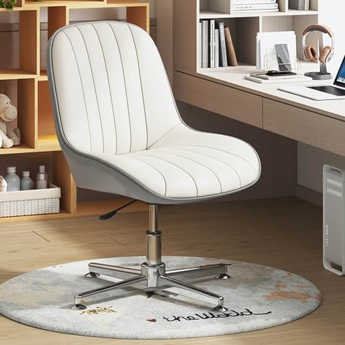 Chaise de vanité pivotante moderne Leomix pour bureau à la maison ou coiffeuse - 4