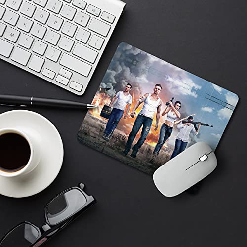 Image of Chiraiyaa Freefire Gang Designer Printed Premium Mouse pad with Anti-Skid Base and Smooth Gliding (9 in x 7.5 in)