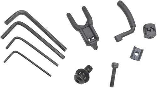 Miniatura 5 de SHARROW Archery Drop Away - Soporte de flecha ajustable de aleación de aluminio para arco compuesto de caza, accesorio de disparo para diestros y