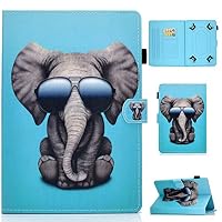 RLTech 10.1 Pouces Étui Universel Stand Coque pour ACEPAD A121/TOSCIDO 4G LTE/Qimaoo/FIGE/TYD/Youxd/CHUWI Hi10 X/Winnovo T10/ACEPAD/Taoera/Victbing/ Pritom, Chat