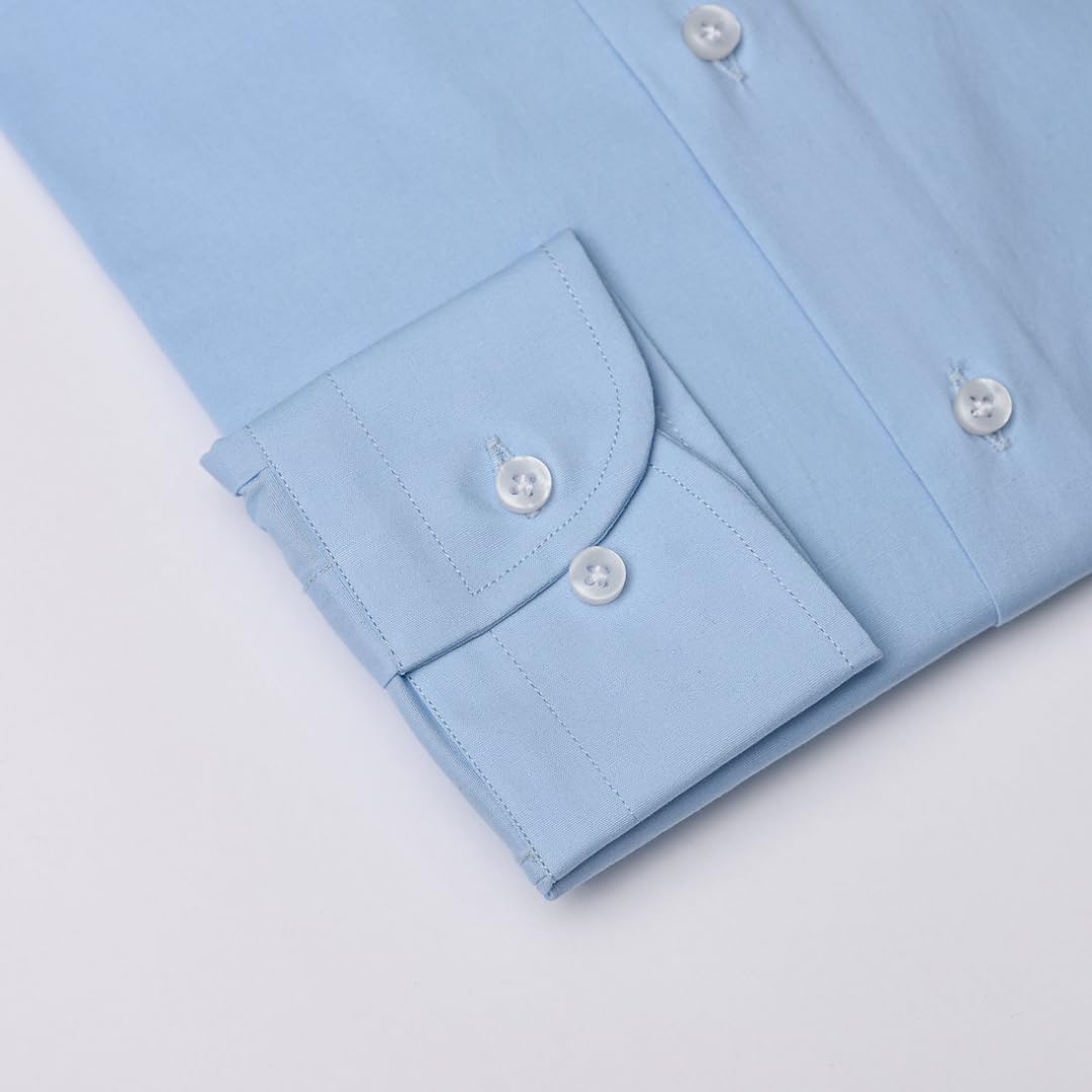Camicia Uomo Elegante Tinta Unita Regular Camicie da Uomo in Cotone Manica Lunga, Camicia Uomo con Bottoni, Camicia Artigianale Sartoria Napoletana