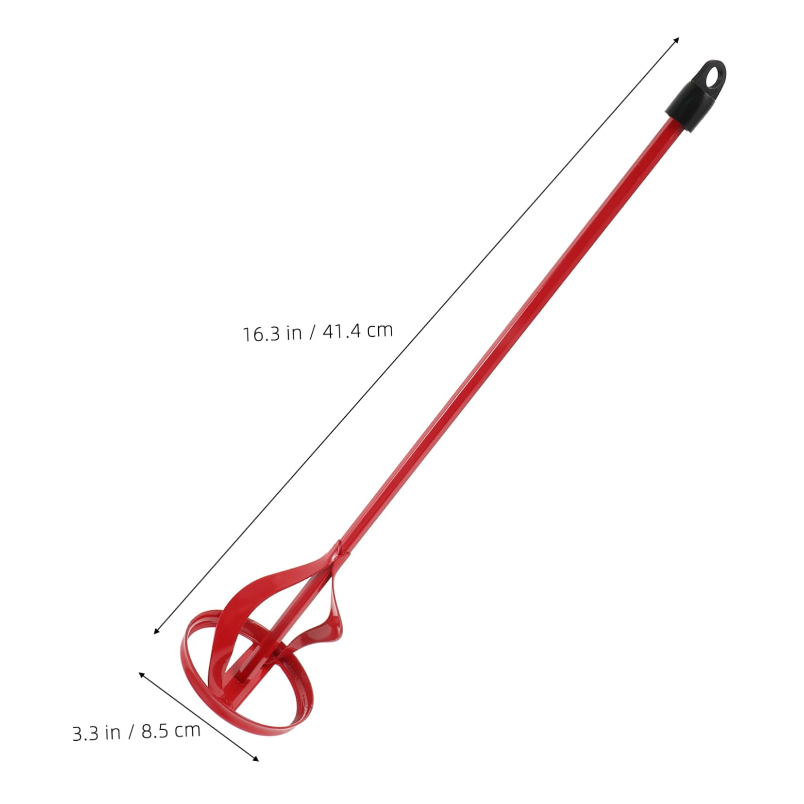 ARTIBETTER Impact Drill Paint Mixer Mud Mixer Drill Paint Stirrer Rod Concrete Tools Easy to Install for Home Renovation