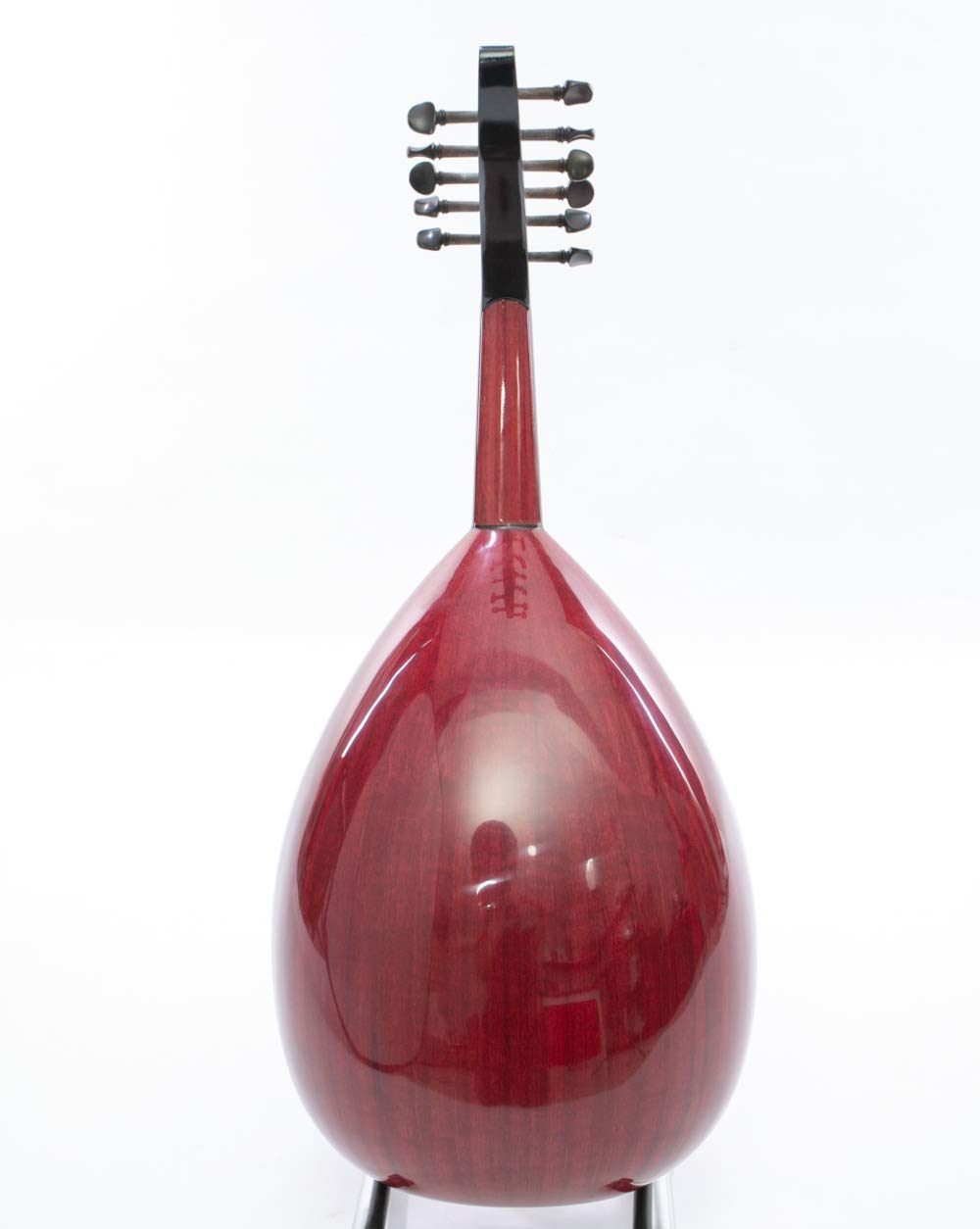 Arabischer Profi-Oud aus seltenem Violettheart – Zedernspitze, Griffbrett aus Ebenholz und Kurschner-Saiten