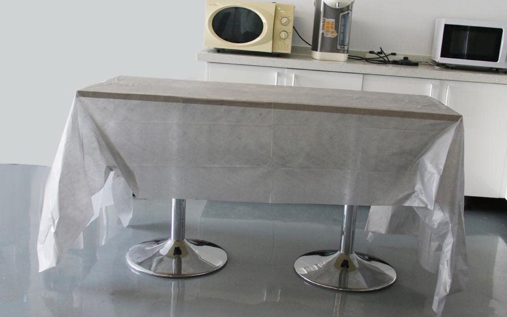 Generic Portable Rectangular Tablecloth Table Cover Liner Decoration for Wedding Party Light Gray|Home & Garden|Kitchen Dining & Bar|Linens & Textiles|Tablecloths-image-26