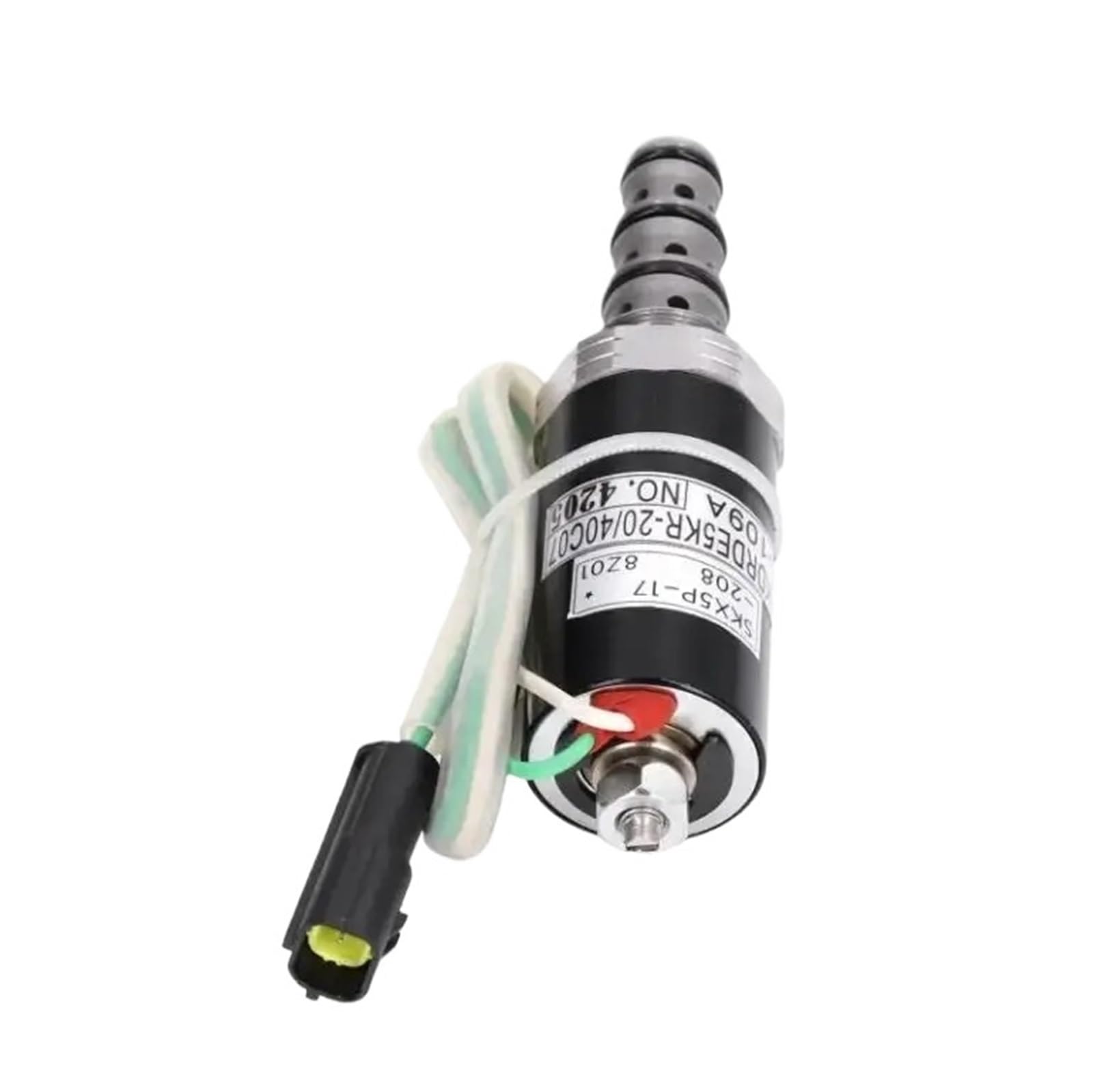 Pabzoineid FOR Excavator parts R210LC-7 R225-7 R215-7 Hydraulic Main Pump Solenoid valve XJBN-00382