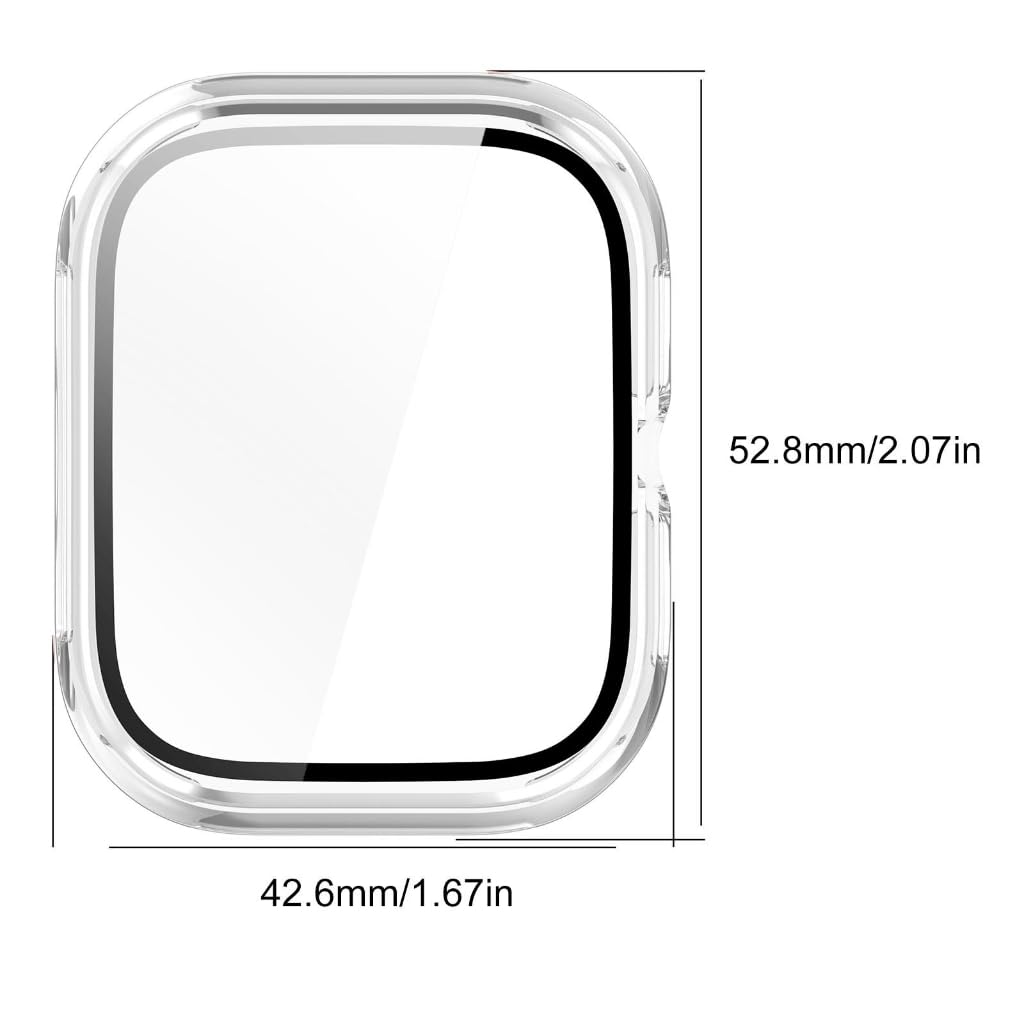 Ramka zegarka osłona ekranu powłoka smartwatch odporna na zarysowania obudowa