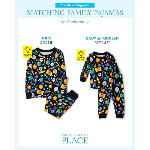 Image of The Children's Place unisex-baby and Toddler Holiday Snug Fit Cotton One Piece Pajamas