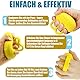 2 Stück Stressball Für Hände Therapie, Fingertrainer Anti Stress Bälle Massageball Stressbälle Knautschball kupressur Ball, Antistressball