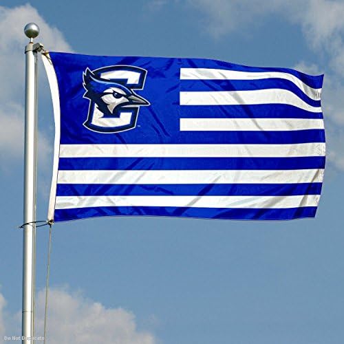 Creighton Bluejays Stars and Stripes Nation Flag - Image 3