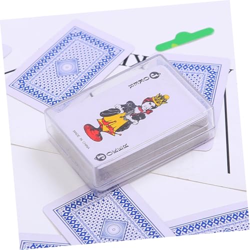 6 Sätze Mini Spielkarten Poker Karten Kunststoff Spielkarten für Erwachsene Reise Geschenk für Unterwegs und Familienunterhaltung – Bild 3