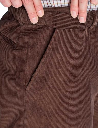 Chums Men's Corduroy Pants with Hidden Extra Stretch Elasticated Waist4
