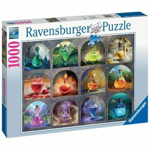 Ravensburger Puzzle 16816 - Zaubertrank - 1000 Teile Puzzle für Erwachsene und Kinder ab 14 Jahren, Puzzle mit Fantasy-Motiv [Exklusiv bei Amazon]