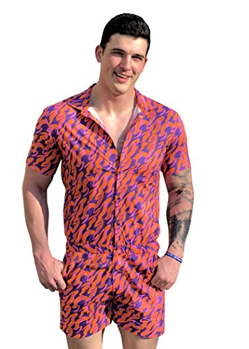 Zesties Male Romper (XL, Fire)