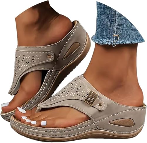 Sandales orthopédiques femme avec soutien de voûte plantaire pour l'été