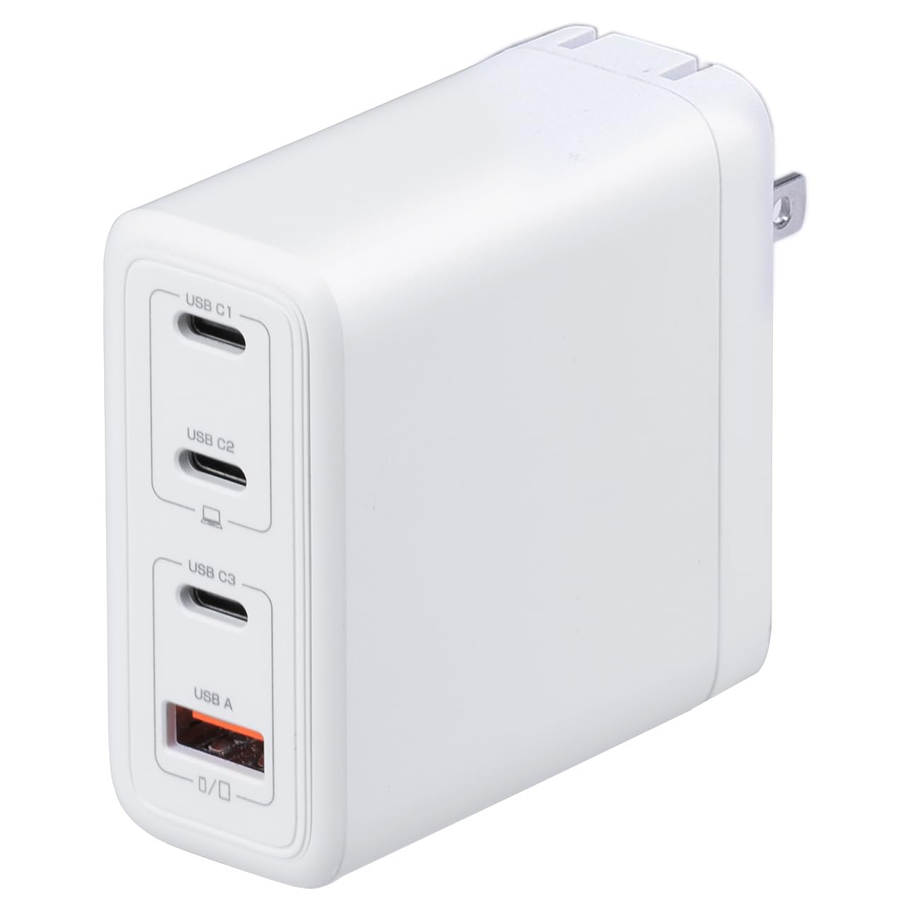 USB充電器/4ポート(Type-C×3、USB-A×1) GaN採用 Amazon | サンワダイレクト 充電器 USB-C PD 100W 4ポート Type-C ×3