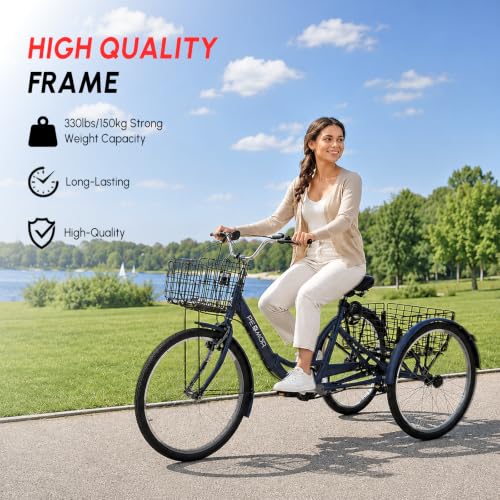 PEXMOR Adult Foldable Tricycle