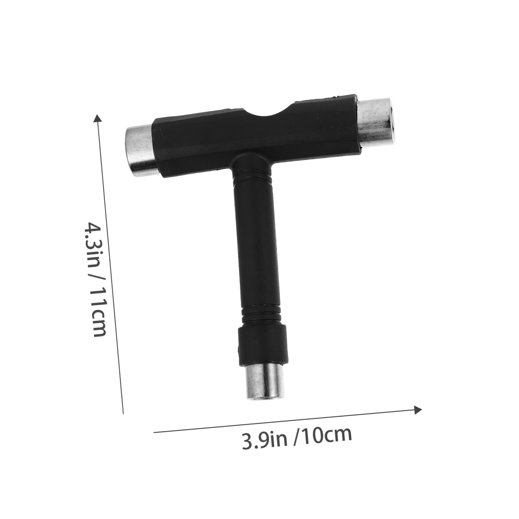 JOINPAYA 1 Set Skateboard Repair Tool Multi Function T Tool Accessory for Skateboard Hardwares with High Durability and Easy Operation