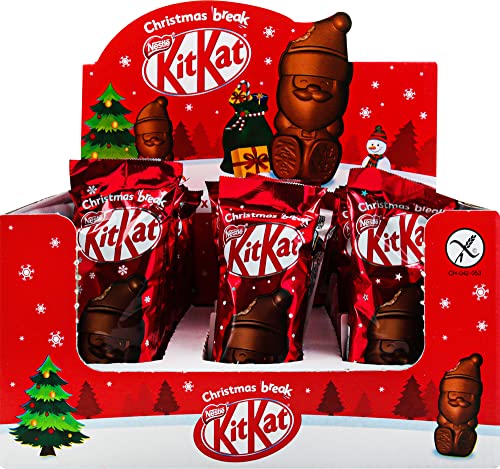 KIT KAT Papa Noel chocolate con leche 30x29g