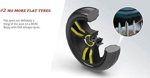 Miniatura 5 de BERG Pedal Kart Nitro 2 en 1  Pedal Go Kart juguetes de paseo para niños y niñas Go Kart juguetes al aire libre supera cada triciclo adaptable a la