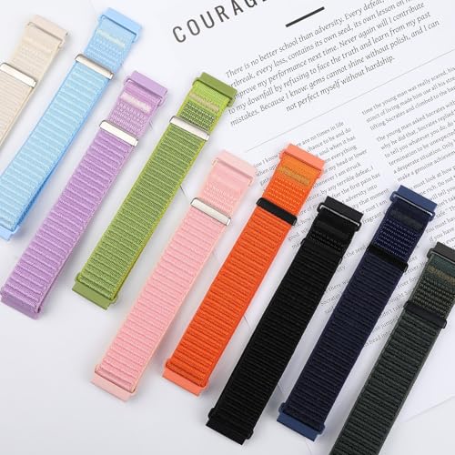 Image of Compatible with Garmin Forerunner 265 /255 /Venu 3 /Venu 4 Strap Nylon Compatible withHuawei Watch GT6 46mm /GT5 /GT4 /GT3 /GT2 46mm Band 22mm Quick Release