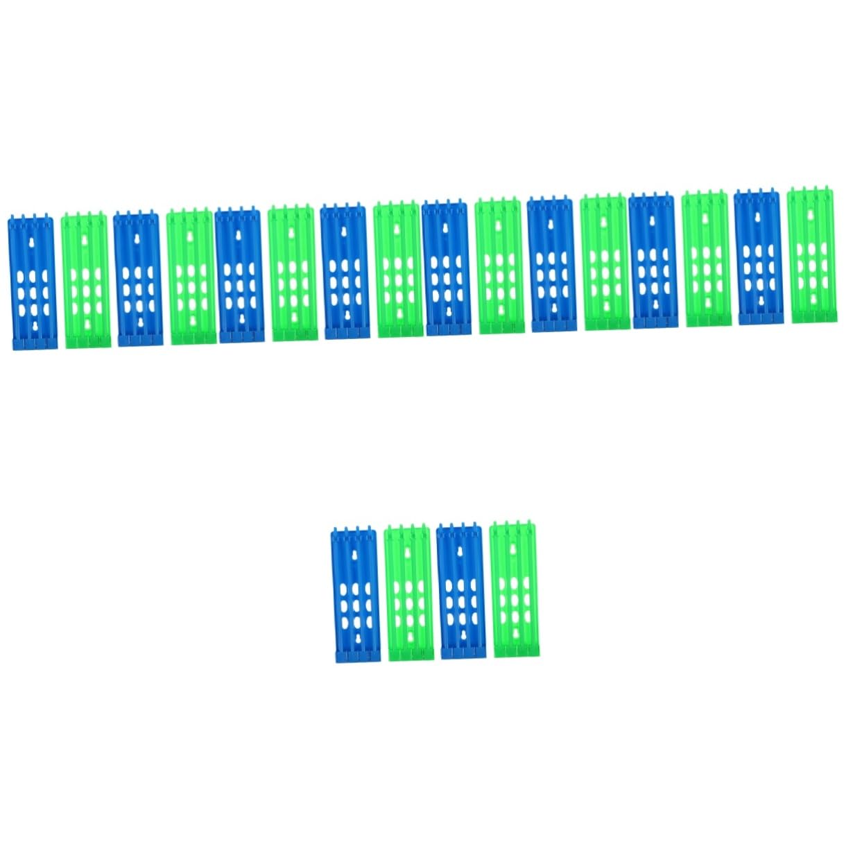 Happyyami 20pezzi Supporto per Anelli di Identificazionper Piccioni Porta Anelli per Pigeons Resistente Facile da Appendere e Organizzare Colori per Tenere Ordinati Rifornimenti di Pigeon