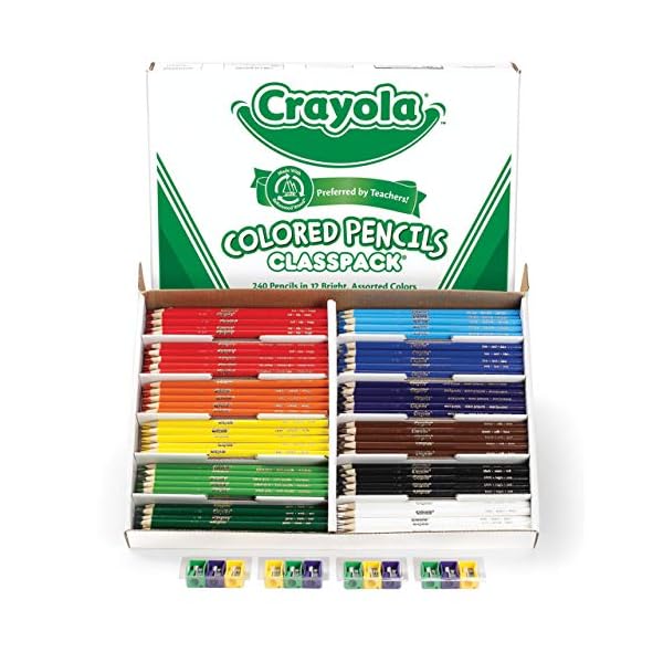 Crayola 68-8024 Buntstifte – Buntstifte (240 Stück), fest, Kinder, Jungen/Mädchen, mehrfarbig, 3,3 mm – Bild 5