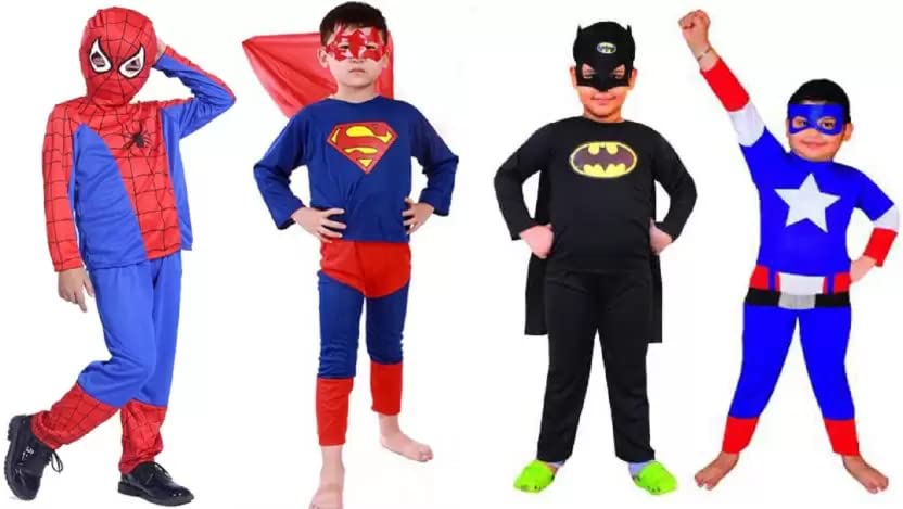 Super Hero Dress Combo For Kids (Model_74_6-7Years) (B0C13WMHP4) Amazon Price History, Amazon Price Tracker