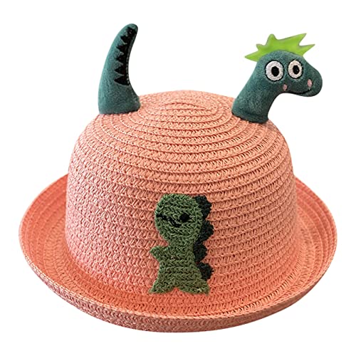 Children Hat Girls Boys Spring Autumn Outdoor Shade Cartoon Dinosaur Hat Fisherman Hat Kiddie Cap