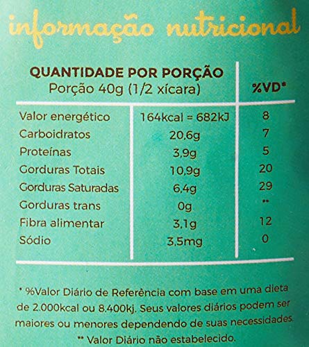 Granola Coco e Nuts Saudável sem Glúten sem Açúcar Monama 200g