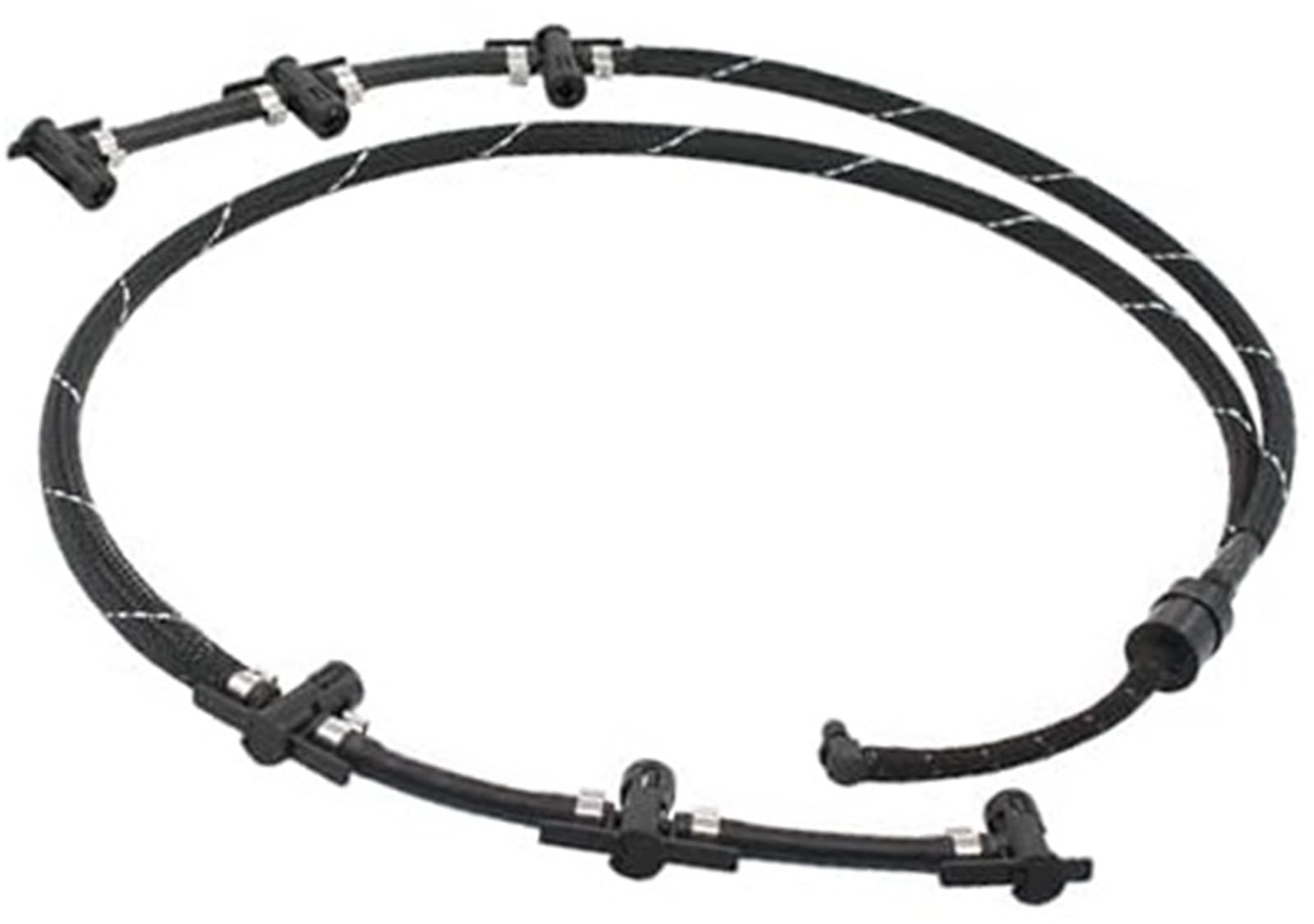 Tuyau de retour trop-plein fuite carburant diesel, pour, pour A4, pour A5, pour A6, pour A7, pour A8, pour Q7, pour Q5, pour Vw, pour Toua-reg 3.0 Tuyau de retour de carburant diesel