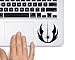 Jedi Order Logo Star Wars - Trackpad Apple Macbook Laptop Vinyl Sticker Decal