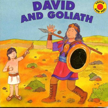 Board book David and Goliath Book