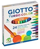 rotuladores giotto turbo color Género:: Unisex 4170 00 - Paquete 24 rotuladores Giotto Turbo Color