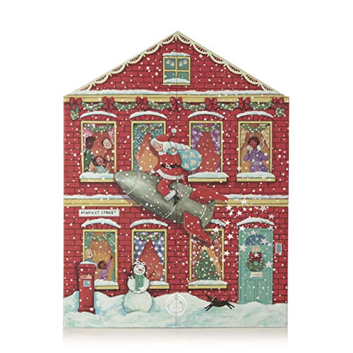The Body Shop Deluxe advent calendar, 25pc gift set of 100% vegetarian skincare, body care, and makeup treats