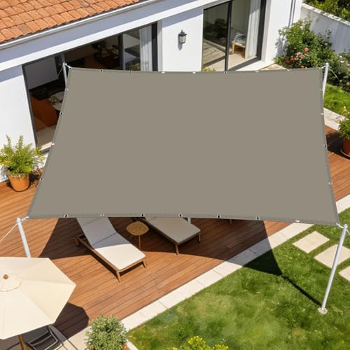 Voile d'ombrage de qualité supérieure rectangulaire 5.5x9 m pour terrasse exclusive