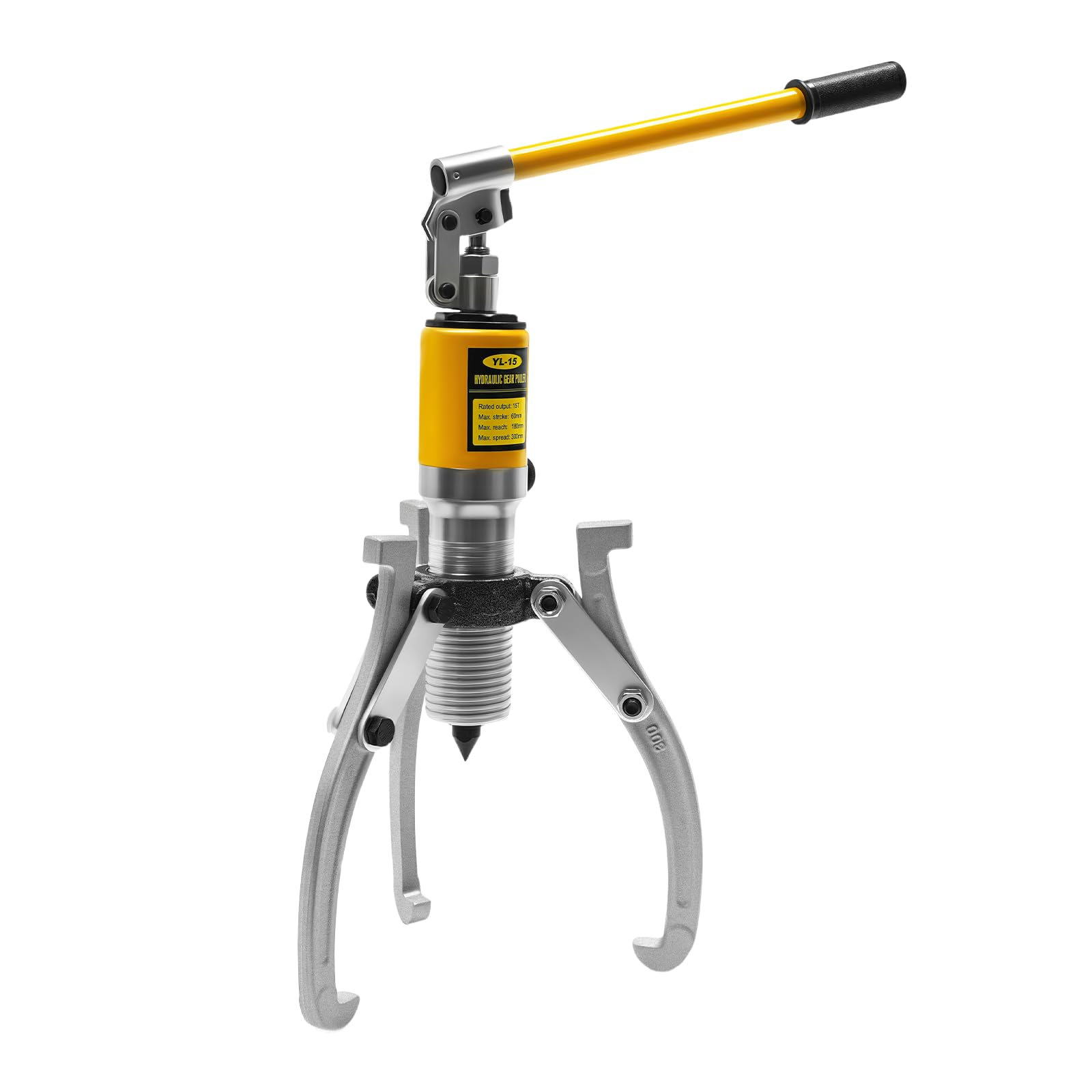 Extractor hidráulico de bujes de rueda de 15T, 3 brazos