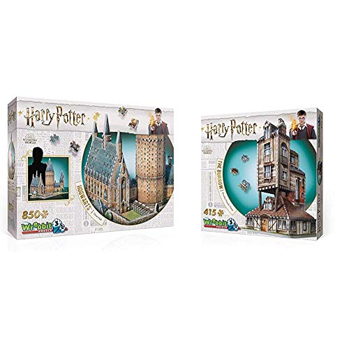 Wrebbit 3dwrebbit 3d Harry Potter The Burrow Weasley Family Home 3d Jigsaw Puzzle 415piece Hogwarts Express 3d Jigsaw Puzzle 460 Pieces Dailymail