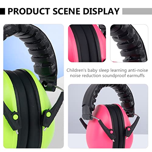 Lurrose Boys and Girls Noise Earmuffs Noise Earmuffs for Boy Girl Comfortable Ear Covers Safety Ear Defenders3