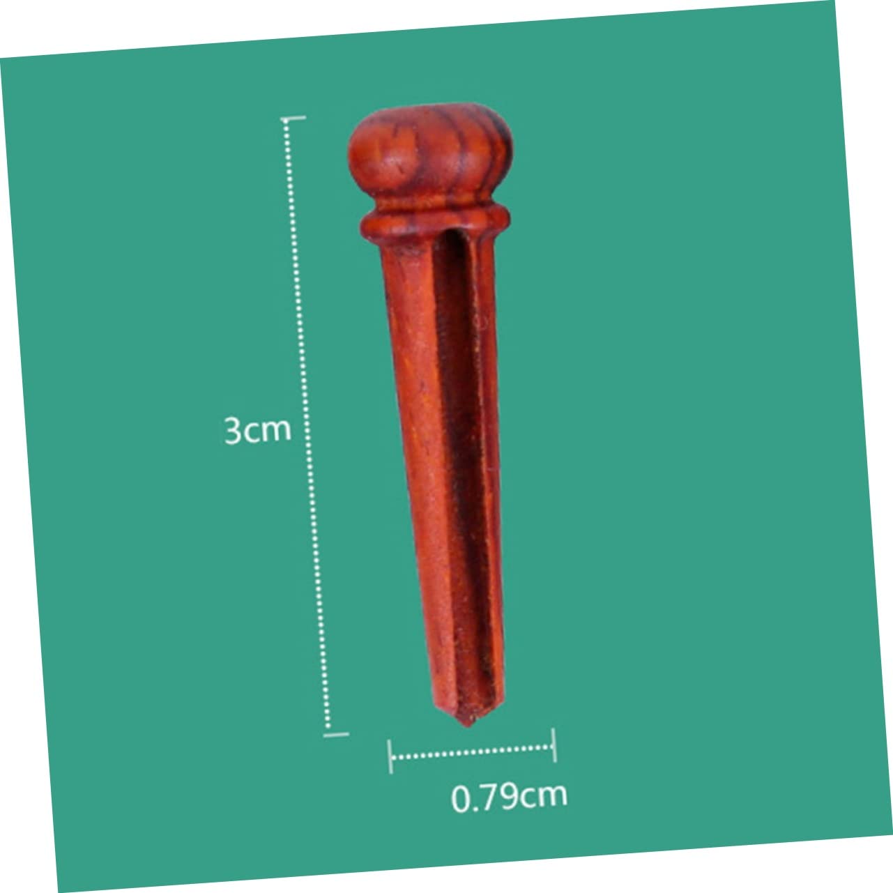 VANZACK Guitar String Nails Set 7pcs Bridge Tailpiece Pins Acoustic Guitar String Nails