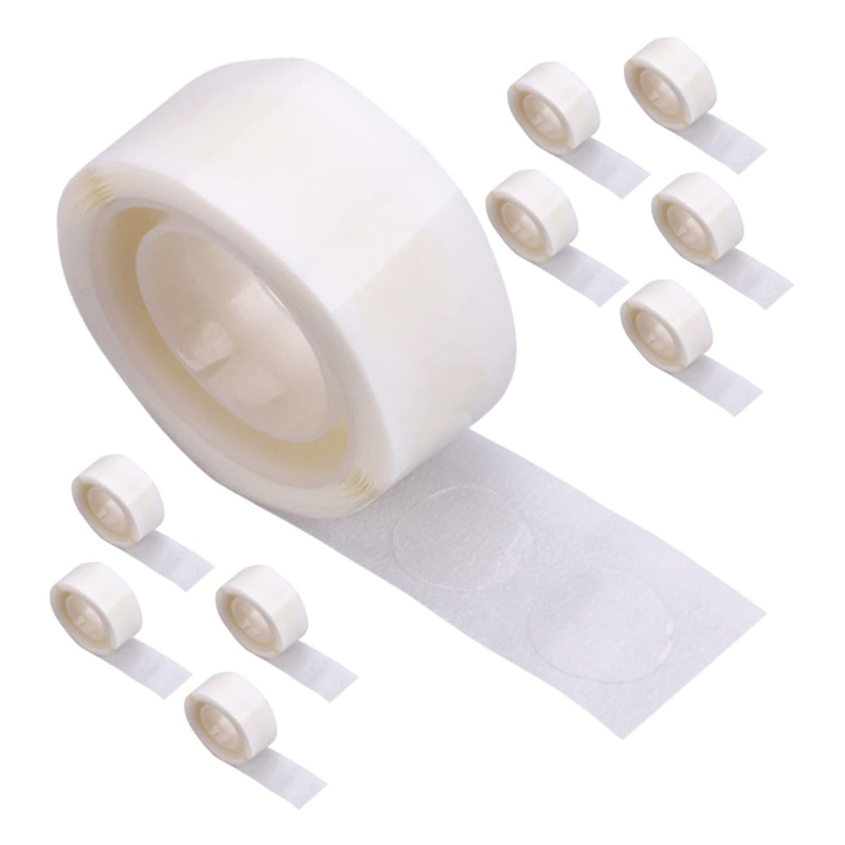 HOMSFOU 40rolls Double-Sided Sticky Dots Double Sided Adhesive Dots for Balloons Craft Glue Points Non-Trace Balloon Glue Stickers