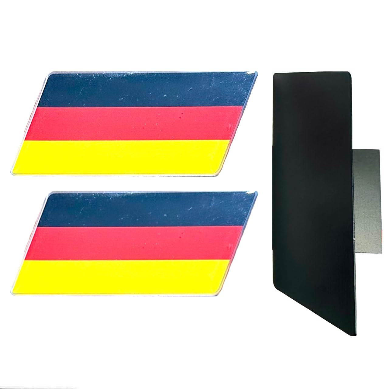 Pegatinas de aluminio para coche: emblema premium de Alemania en 3D