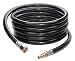 DOZYANT 12 FT RV Propane Quick Connect Hose for RV to Grill, BBQ Quick Release LP Gas Line for Camp Chef Stove, Pit Boss Burner - 3/8 Female Flare Fitting x 1/4 Full Flow Male Plug