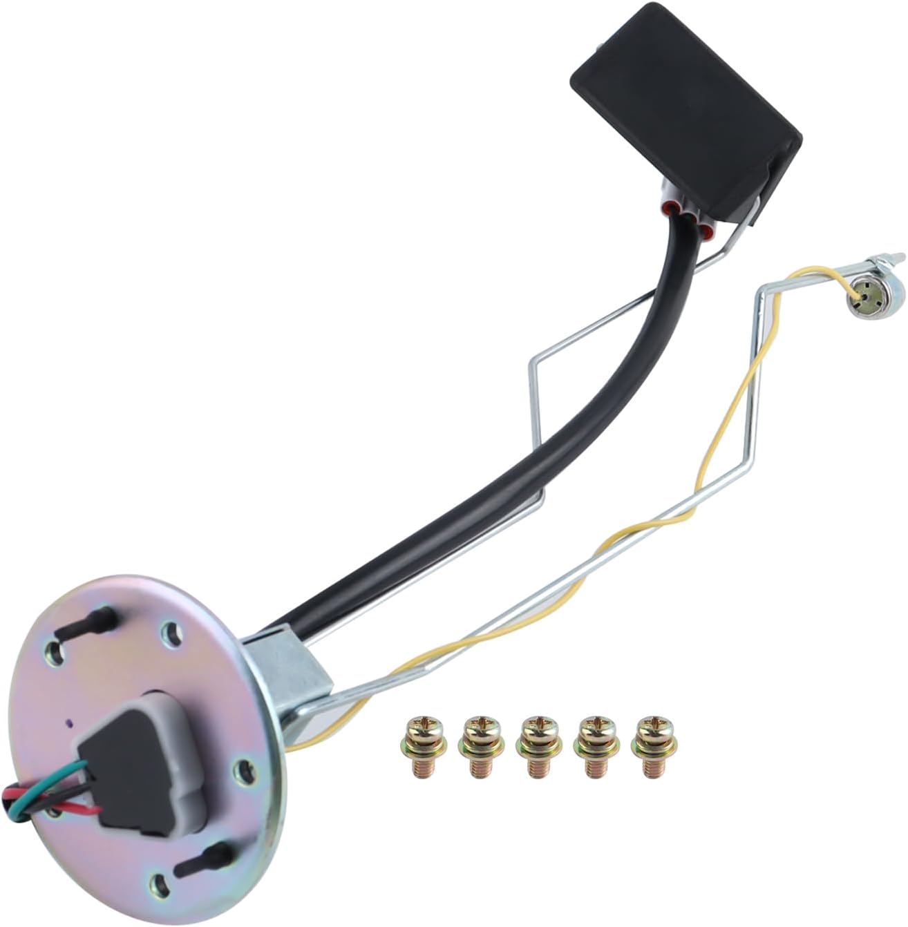 Fuel Tank Sending Unit Module Assembly for 1985-1989 Toyota 4Runner/1984-1989 Pickup, Rotary Switch, Manual Operation, Black